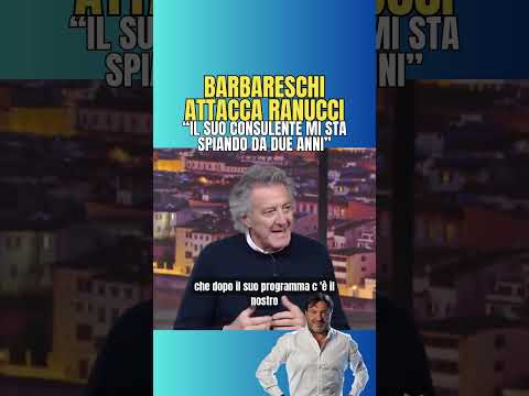 Video Luca Barbareschi contro Sigfrido Ranucci: attacco durissimo!