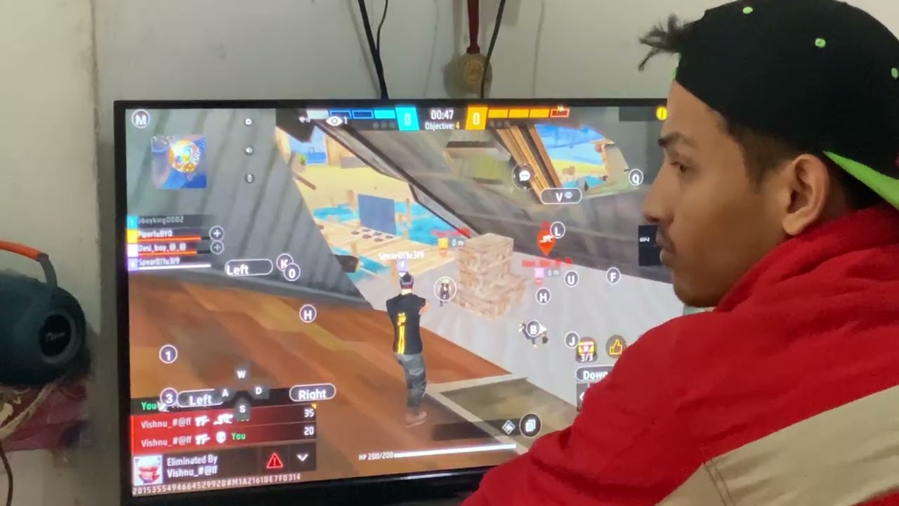 (My first game pc review and test games ) free fire india 