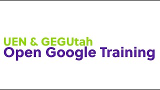 UEN And GEGUtah Google Calendar