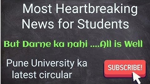 Pune University New Circular | Summer Exam 2022 | All Exams offline | sppu latest circular #sppu