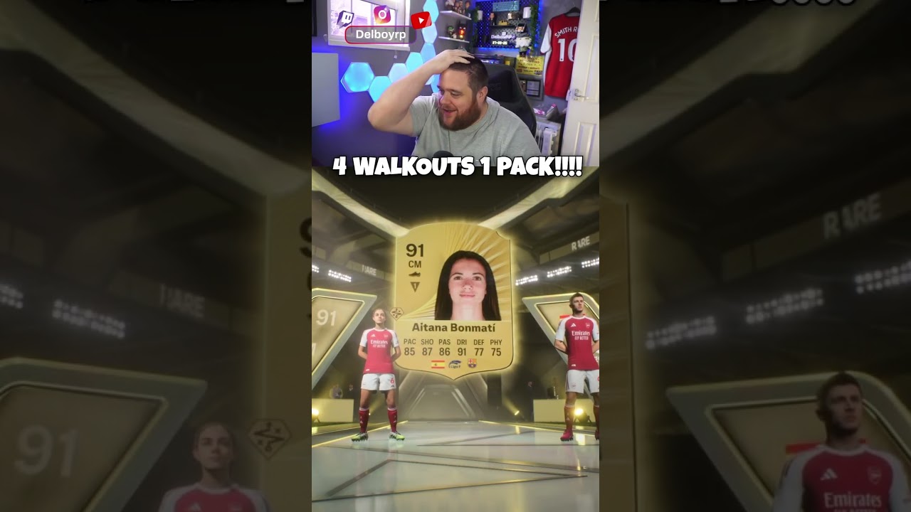 4 Walkouts 1 pack!  