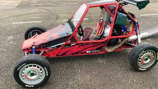 Kartcross Build Buggy Walk Around Home Made Go Kart Fireblade Powered Crosskart Custom Special
