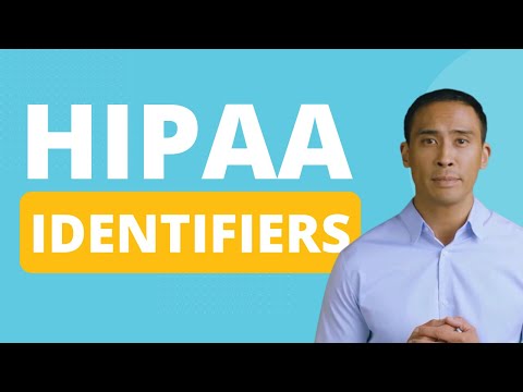 What is a HIPAA Identifier?