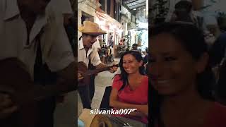 Greek Folk Singer Giving Me a Serenade | Corfu Folklore Festival Greece | TikTok Music Viral Shorts