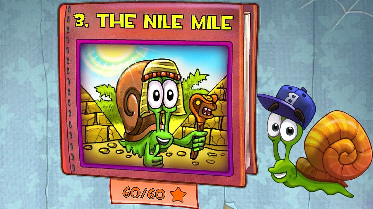 Snail Bob - Chapter 3 The Nile Mile - 3-1 to 3-20 Levels (3 Stars) Walkthrough