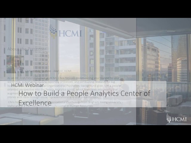 How to Build a People Analytics Center of Excellence
