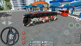 Bus Simulator Indonesia #9 - Best Indonesian Bus Driver Sim - Android Gameplay FHD screenshot 4