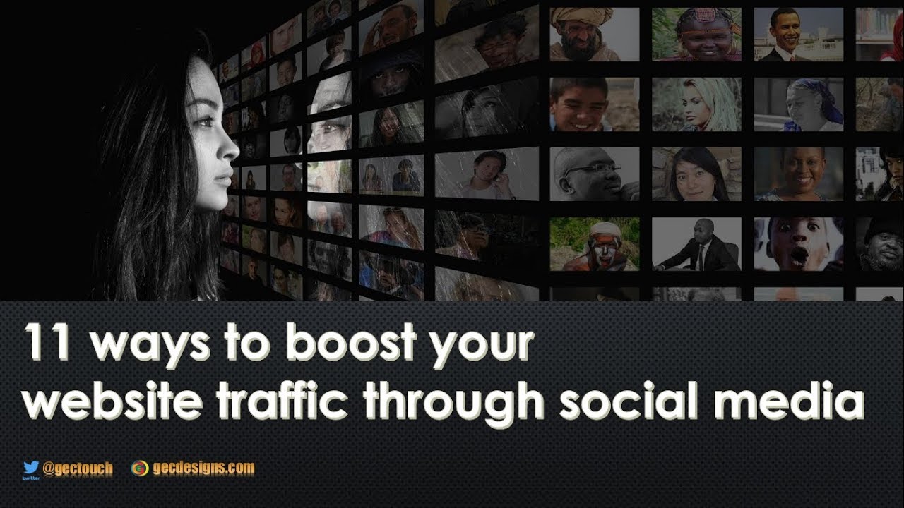 How to increase website traffic through social media | 11 Simple ...