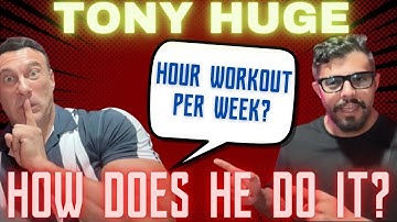 REUPLOAD | Bodybuilder Without Effort | Tony Huge & @Leo and Longevity