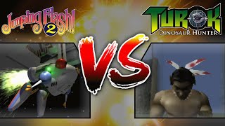 Jumping Flash 2 vs Turok - Which was the better FPS Platformer?