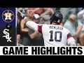 Astros vs. White Sox Game Highlights (7/18/21) | MLB Highlights
