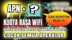 APLIKASI UNTUK MEMPERCEPAT INTERNET SEMUA OPERATOR - 100% NGACIR | ANTI JANCOK - Durasi: 6.10. 