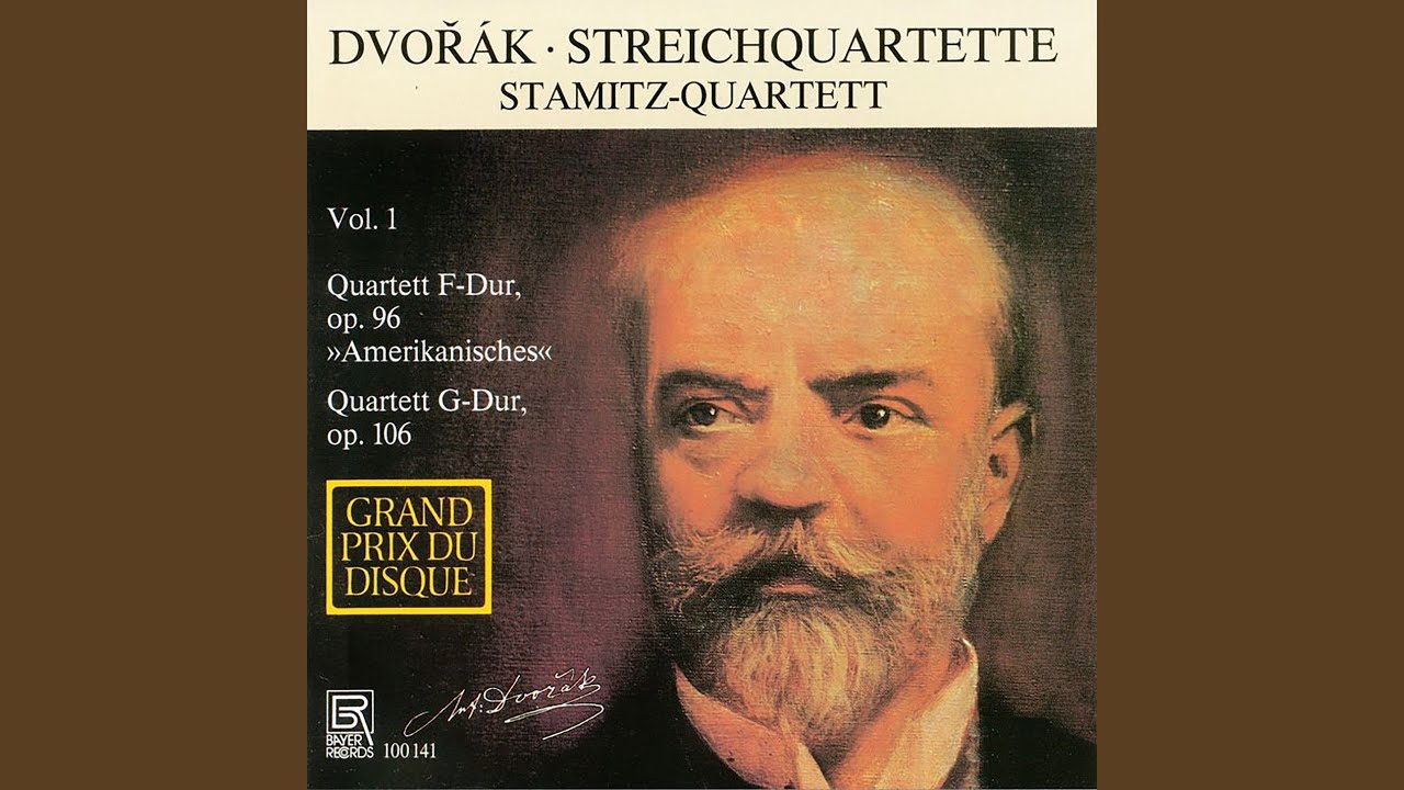 Παρακολούθηση String Quartet No. 12 in F Major, Op. 96, B. 179 "American": I. Allegro ma non troppo στο YouTube