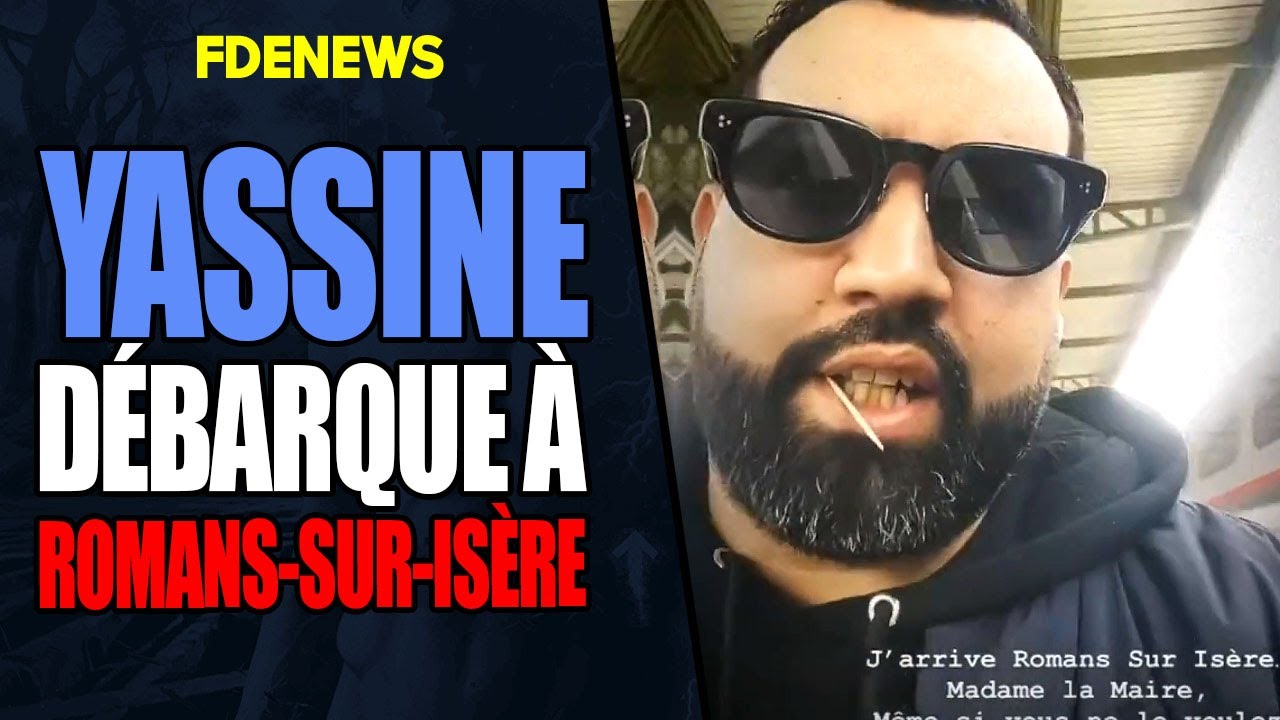 YASSINE BELATTAR PARLE  LA MAIRE DE ROMANS SUR ISRE