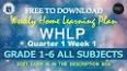 Видео по запросу "whlp grade 6 quarter 1 week 4"