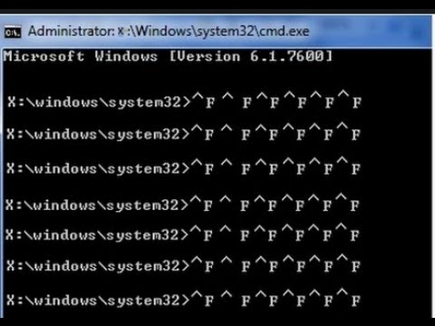 How to Repair  Administrator: X:\\windows\\system32\\cmd.exe