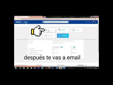 administrar el correo de ionos a la plataforma de Outlook javier cacao