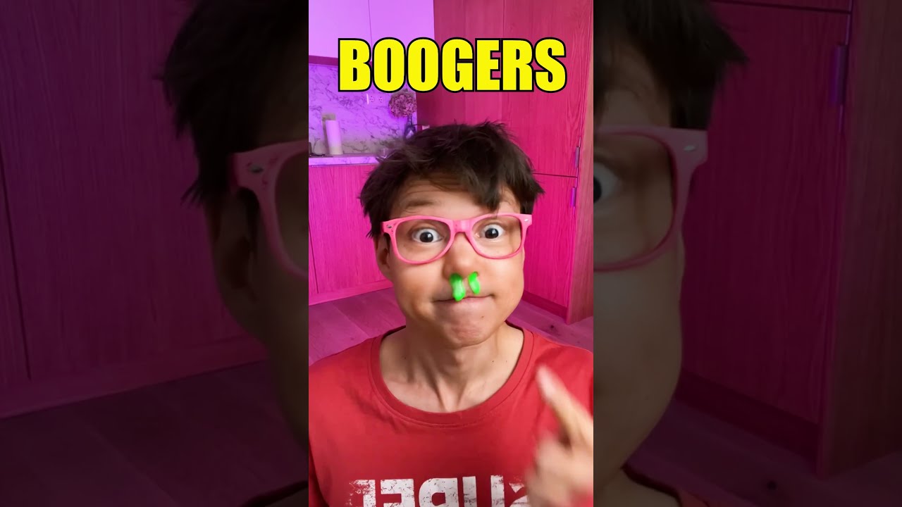 Silly English Words For Kids What S A Booger Ear Wax 