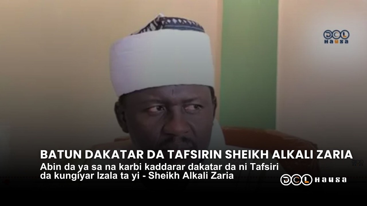 Abin da ya sa na karbi kaddarar dakatar da ni Tafsiri da kungiyar Izala ta yi - Sheikh Alkali Zaria