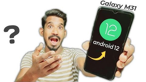 Samsung Galaxy M31 android 12 OneUI 4.1 Update Rollout 🤩 / #shorts #youtubeshorts