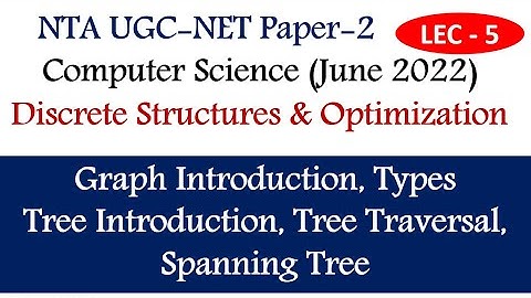 Graph Theory | Types with Example | Tree Traversal Technique with example | Lec-5 | Ankita sood