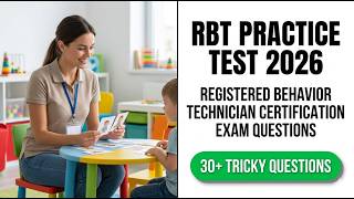 Pass The 2026 RBT Exam Fast Real Registered Behavior Technician Practice Questions