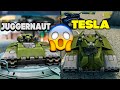 ТРОЛЛИНГ на Juggernaut + Tesla !! ВСЕ В ШОКЕ ! ТАНКИ ОНЛАЙН