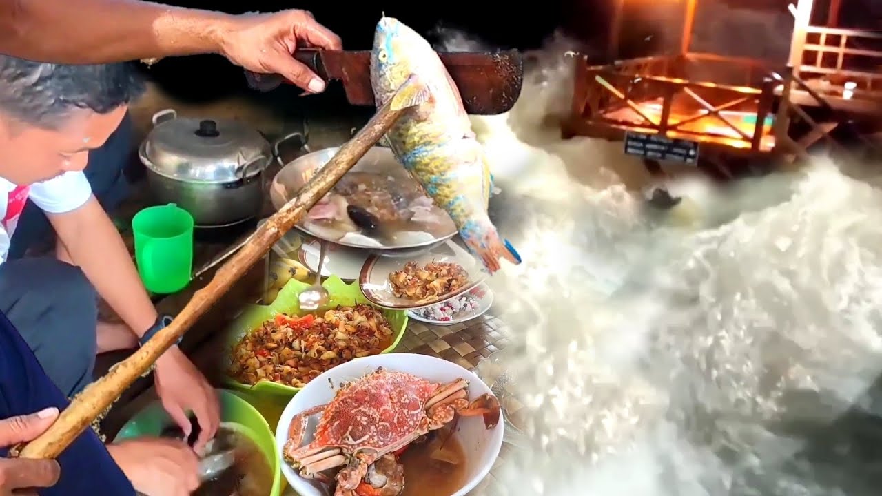 Благословение позади бури.! На пляже много рыбы и моллюсков | охота и взведение