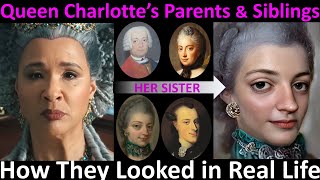 QUEEN CHARLOTTE'S PARENTS and SIBLINGS in Real Life Recreating Their Portraits Mortal Faces