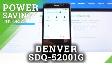 How to Turn On / Off Power Saving Mode in DENVER SDQ-52001G – Battery Retention
