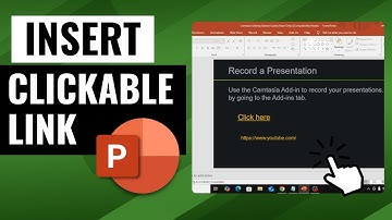 How To Insert The Link Into PowerPoint | Clickable Links Step-by-Step Guide