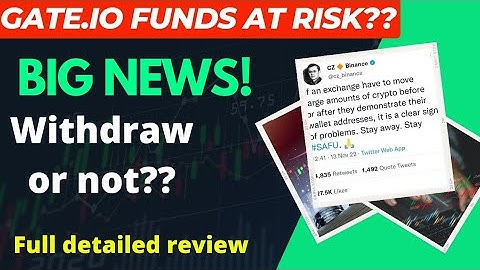 Gate.io Funds at risk?😱 withdraw or not ✓ Gate.io reserve proof ✓ Crypto.com