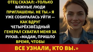 видео: Мой отец издевался надо мной перед всеми, пока четырёхзвёздный генерал не сказал: «Мэм, сюда». картинка: Мой отец издевался надо мной перед всеми, пока четырёхзвёздный генерал не сказал: «Мэм, сюда».