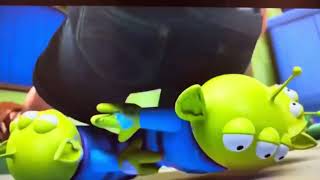 TOY STORY 3 ALIENS BOUNCED ON