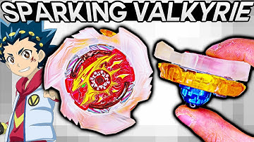 NEW SPARKING VALKYRIE (3D PRINTED CUSTOM) Beyblade Burst Sparking Superking ベイブレードバースト超王