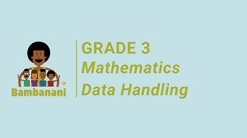 Grade 3 - Mathematics - Data Handling - isiXhosa