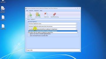How To Use Remove Duplicate Lines & Words In Multiple Text Files Software