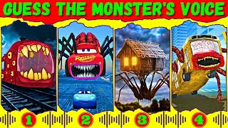 Guess Monster Voice Train Eater, McQueen Eater, Spider House Head, Bus Eater Coffin Dance