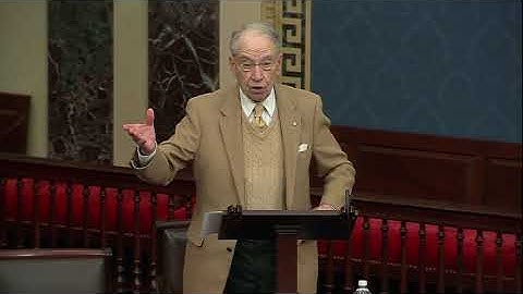 Grassley: We Need to Save the CFTC Whistleblower Program from Financial Shortfall