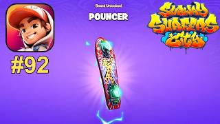 Subway Surfers City Mobile Gameplay | Part 92 - Hoverboard Pouncer Unlocked screenshot 3