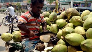 Coconut Cutting In Bangladesh | Food Adventure