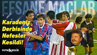 Samsunspor - Trabzonspor 1998 - 99 Sezonu | Karadeniz Derbisinde Nefesler Kesildi!