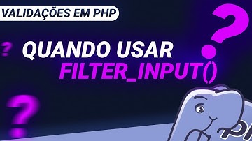 Validação de Formulários com PHP | Input Validate Simples e Eficiente