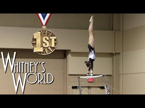 Whitney Bjerken | 2nd Level 8 Gymnastics Meet | All Around Champion