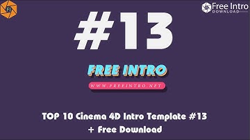 TOP 10 Cinema 4D Intro Template #13 - Free Download 2017