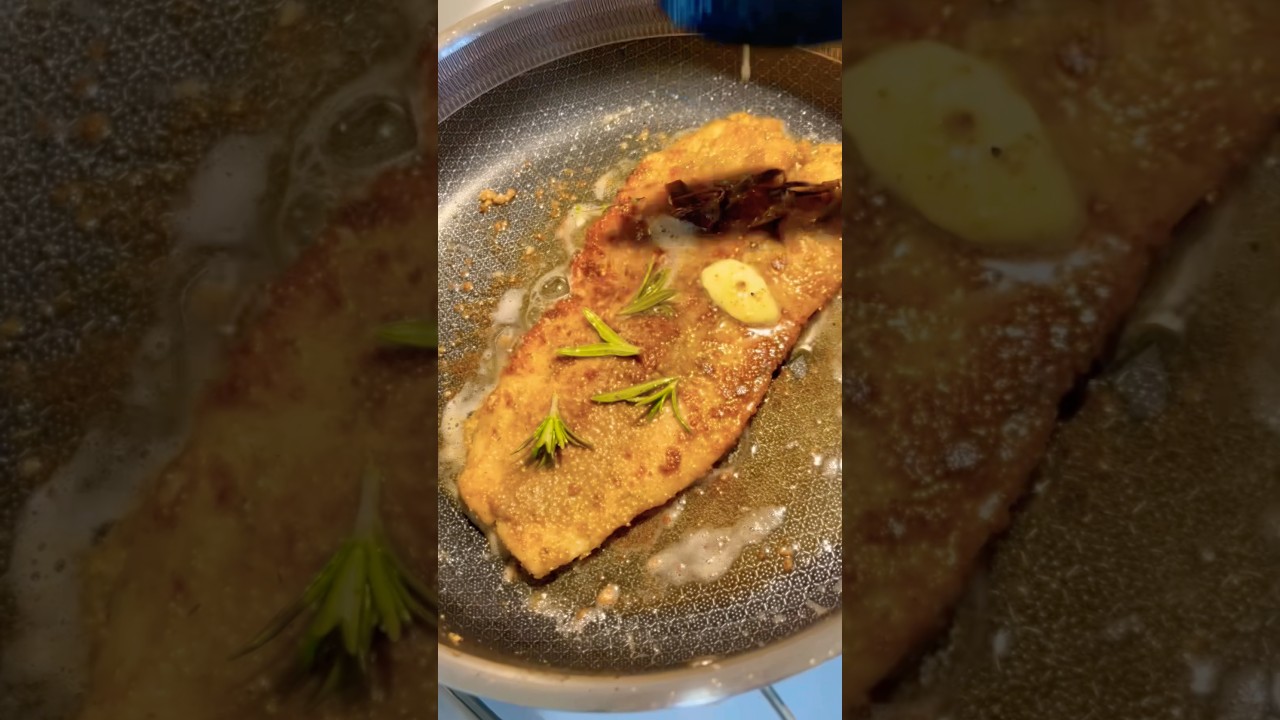 Crispy Pan Fried Fish. 