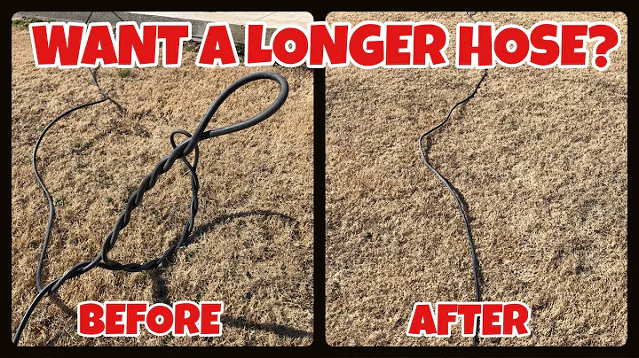HOW TO UNTANGLE A PRESSURE WASHER HOSE - Fix a tangled / kinked hose
