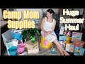 Camp Mom Haul!  All The Summer Fun Supplies For Kids! Dollar Tree Haul, Amazon, Hobby Lobby, 5 Below