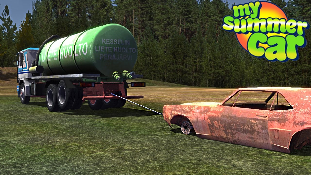 My summer car карта ржавых машин