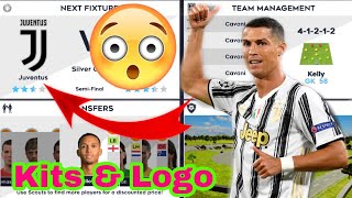 Make Juventus Team Kits Logo 2020 21 Dls 2021 Dream League Soccer 2021 Kits Logo Juventus Youtube